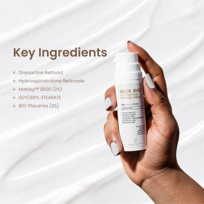 Personal Touch Skincare Backshift Anti Ageing Peptide Cream With Granactive Retinol, Bio Placenta & Niacinamide