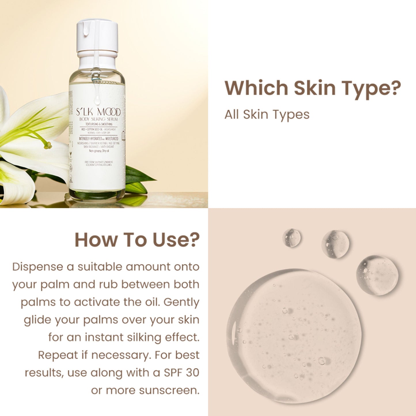 Personal Touch Skincare Skincare Silk Mood Body Silking Serum