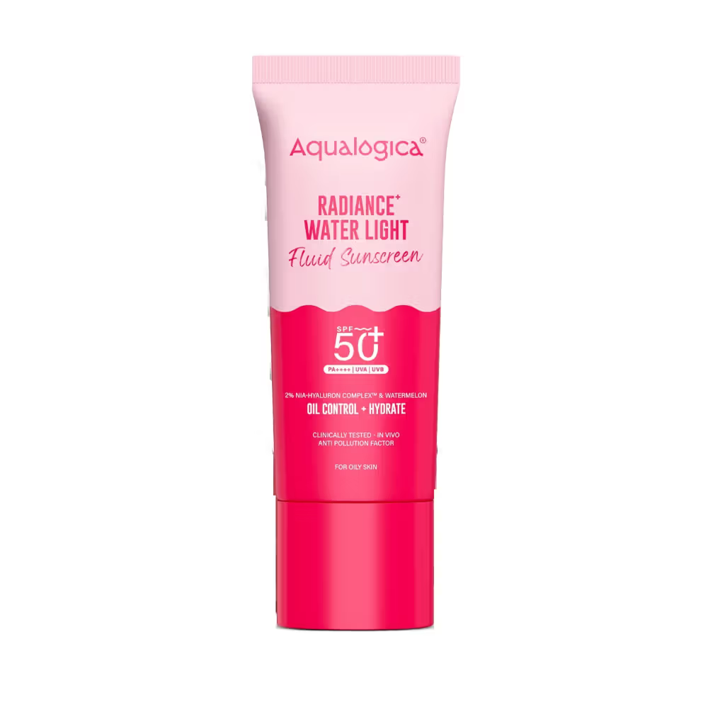 Aqualogica Radiance+ Oil Control Fluid Sunscreen SPF50+ PA++++