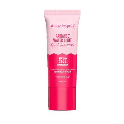 Aqualogica Radiance+ Oil Control Fluid Sunscreen SPF50+ PA++++