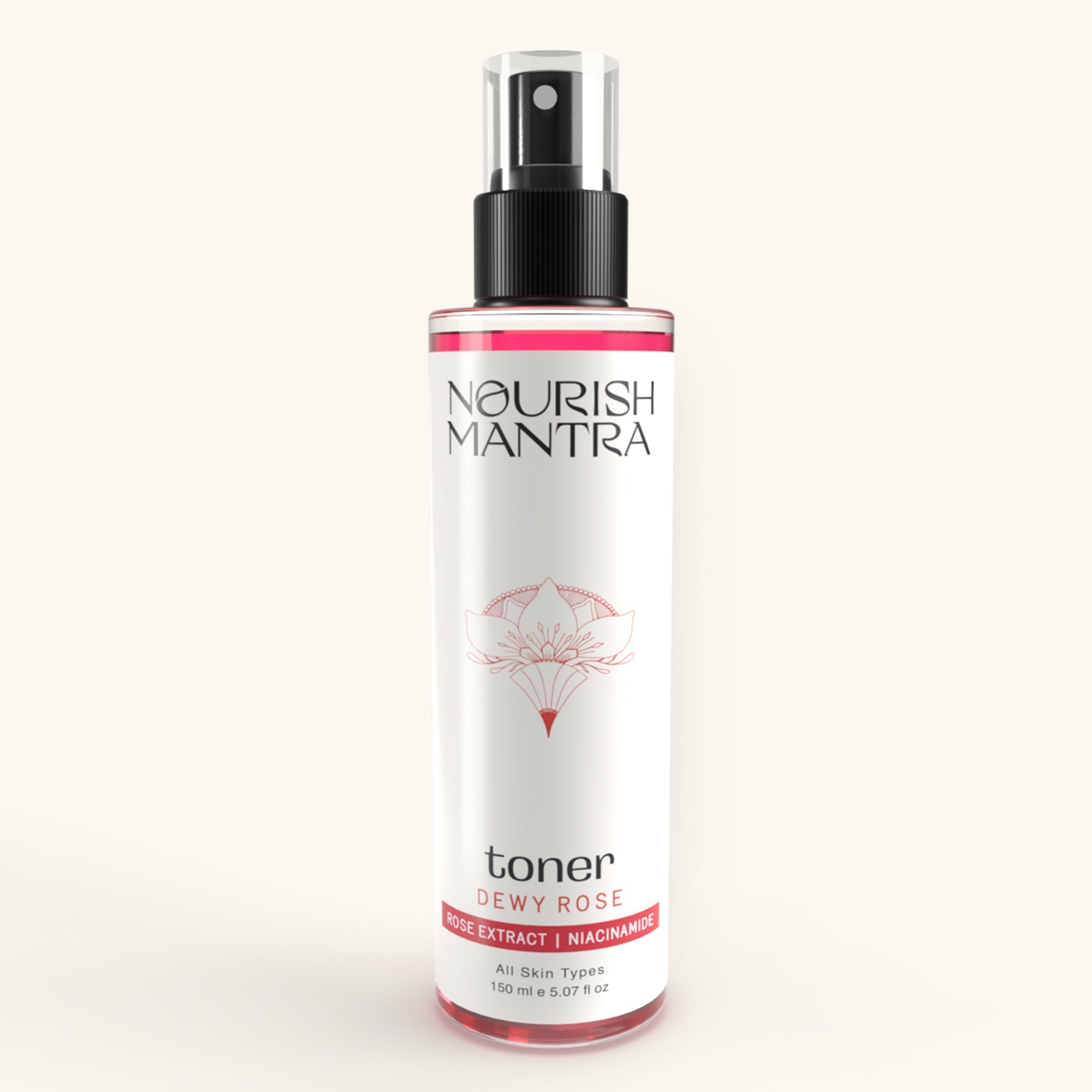Nourish Mantra Dewy Rose Face Toner - 150 ml