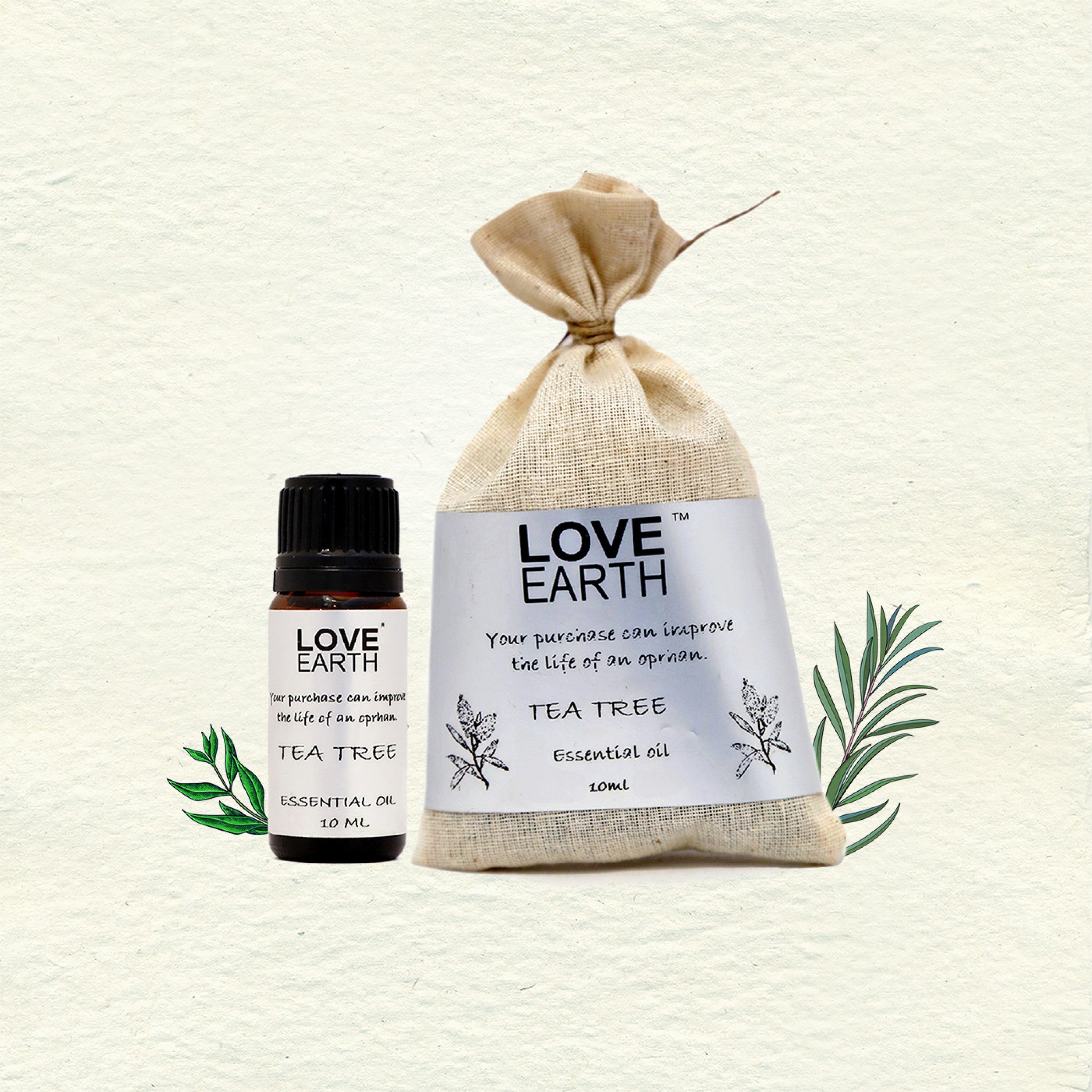 Love Earth Tea Tree Essential Oil - 10 ml