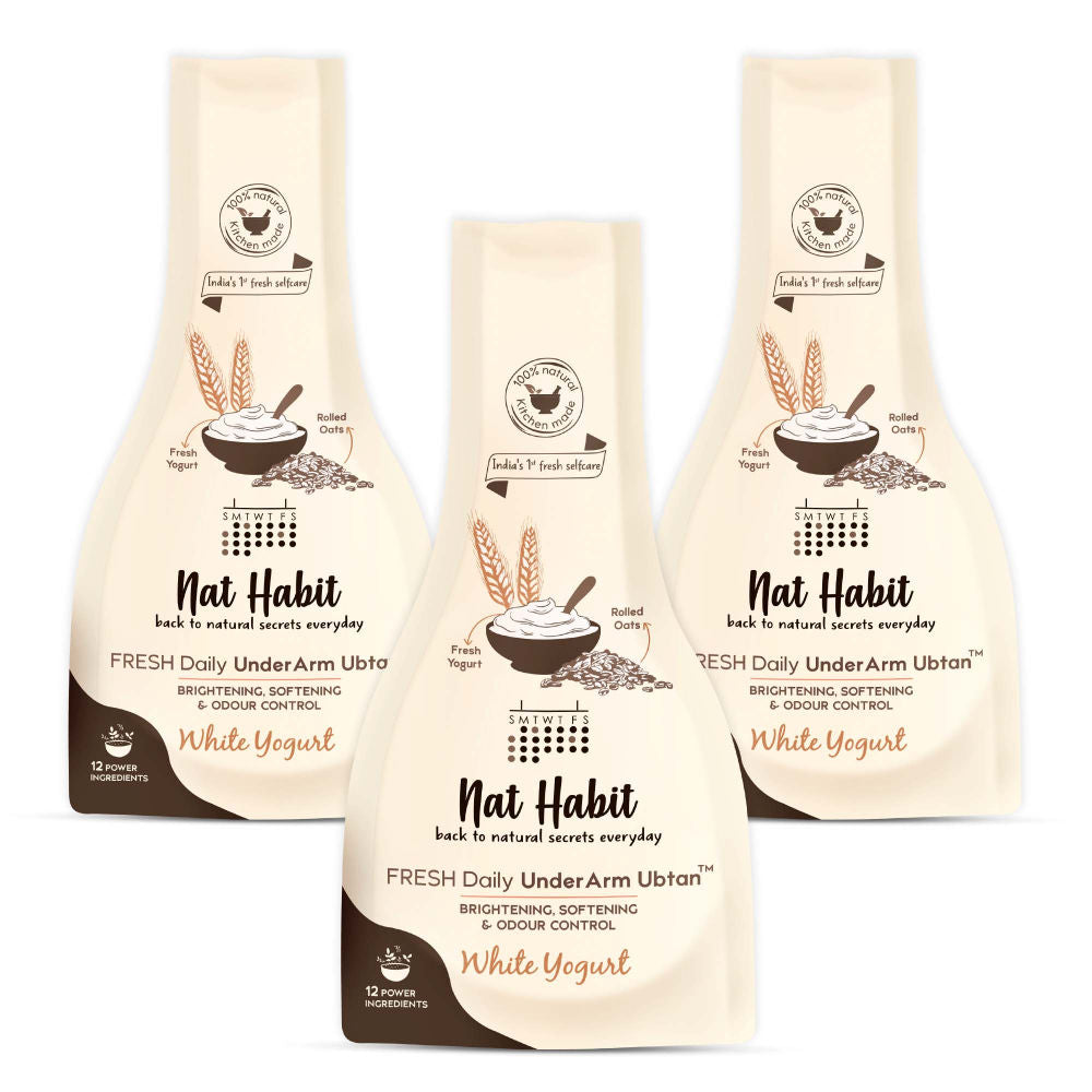 Nat Habit White Yogurt UnderArm Ubtan