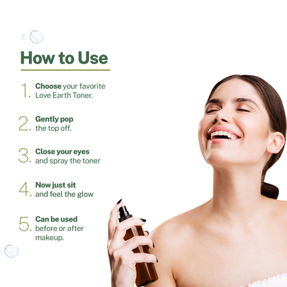 Love Earth Rajni Gandha Toner Face Mist