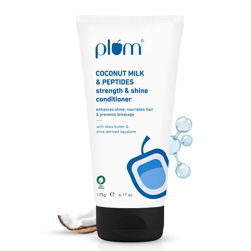Plum Coconut Milk & Peptides Conditioner - 175 gms