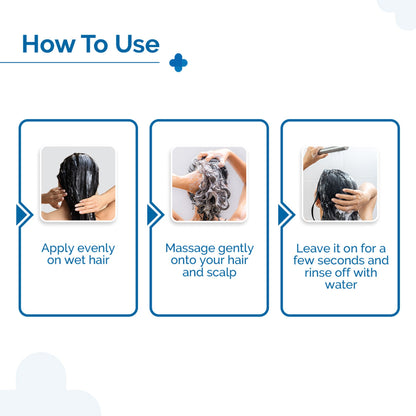 The Derma Co Triple Actives Anti-Dandruff Shampoo