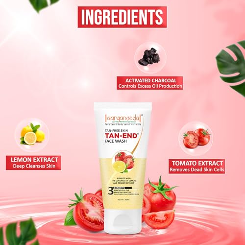 Aryanveda Tanned Facewash, 60 ml