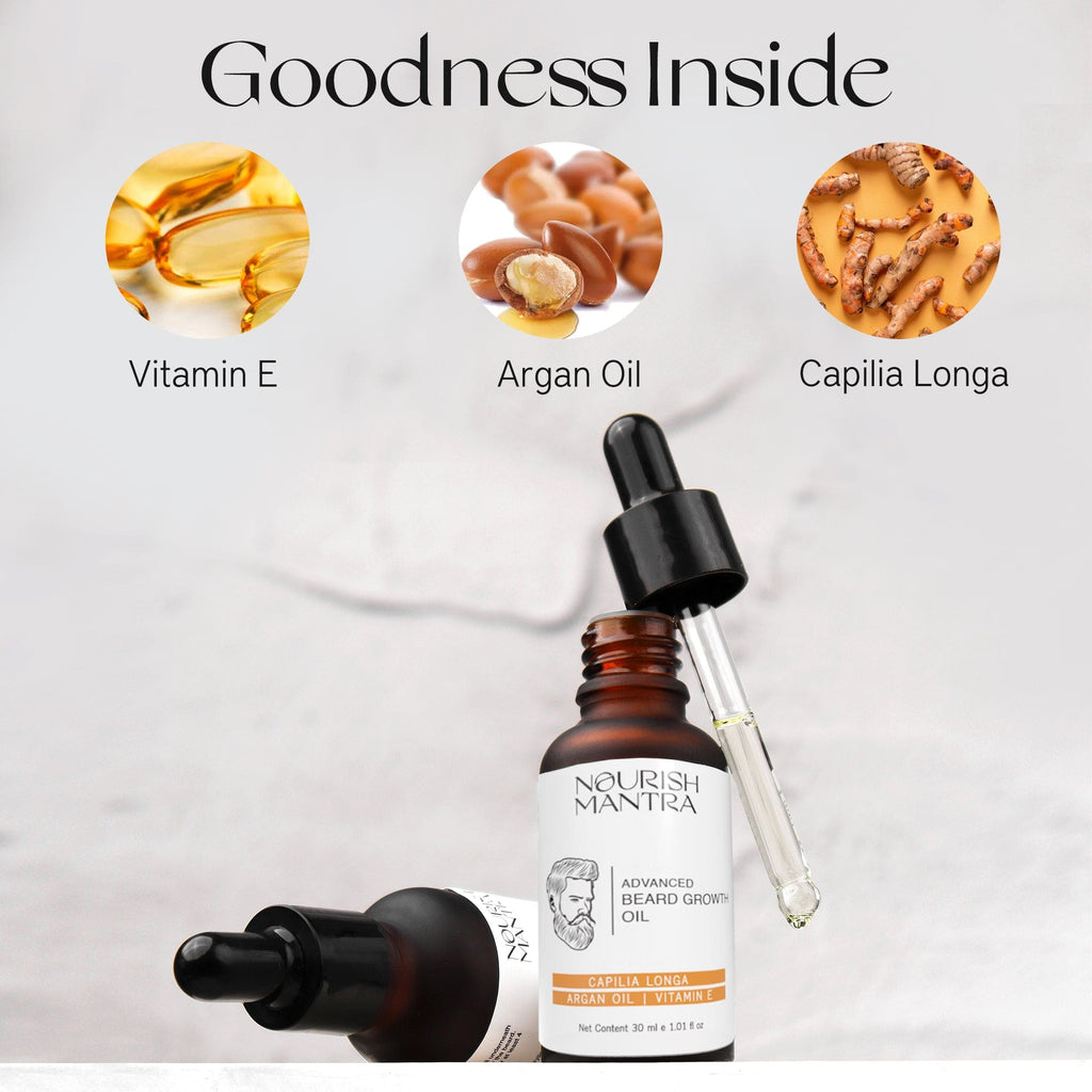 Nourish Mantra Advanced Beard Growth Oil - 30 ml