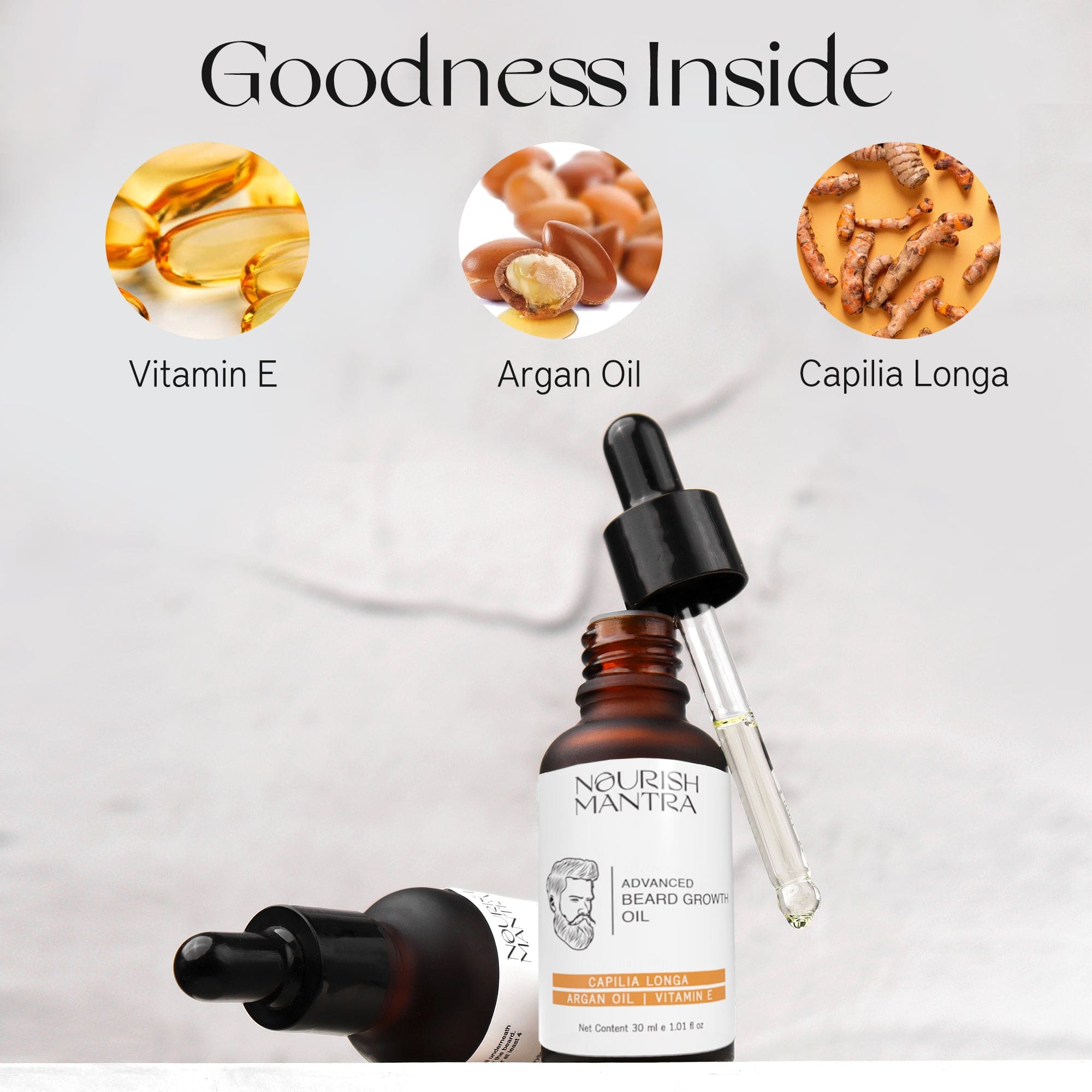 Nourish Mantra Advanced Beard Growth Oil - 30 ml