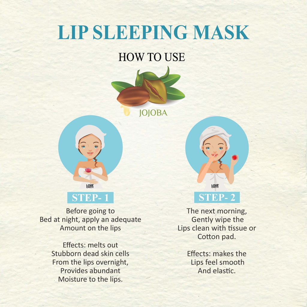 Love Earth Lip Sleeping Mask - 8 gms