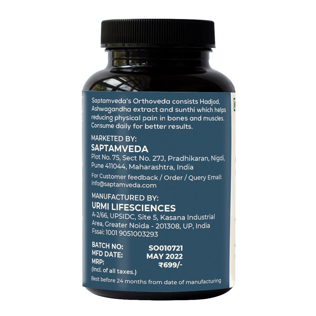 Saptamveda Orthoveda  Bone & Joint Health - 60 tabs