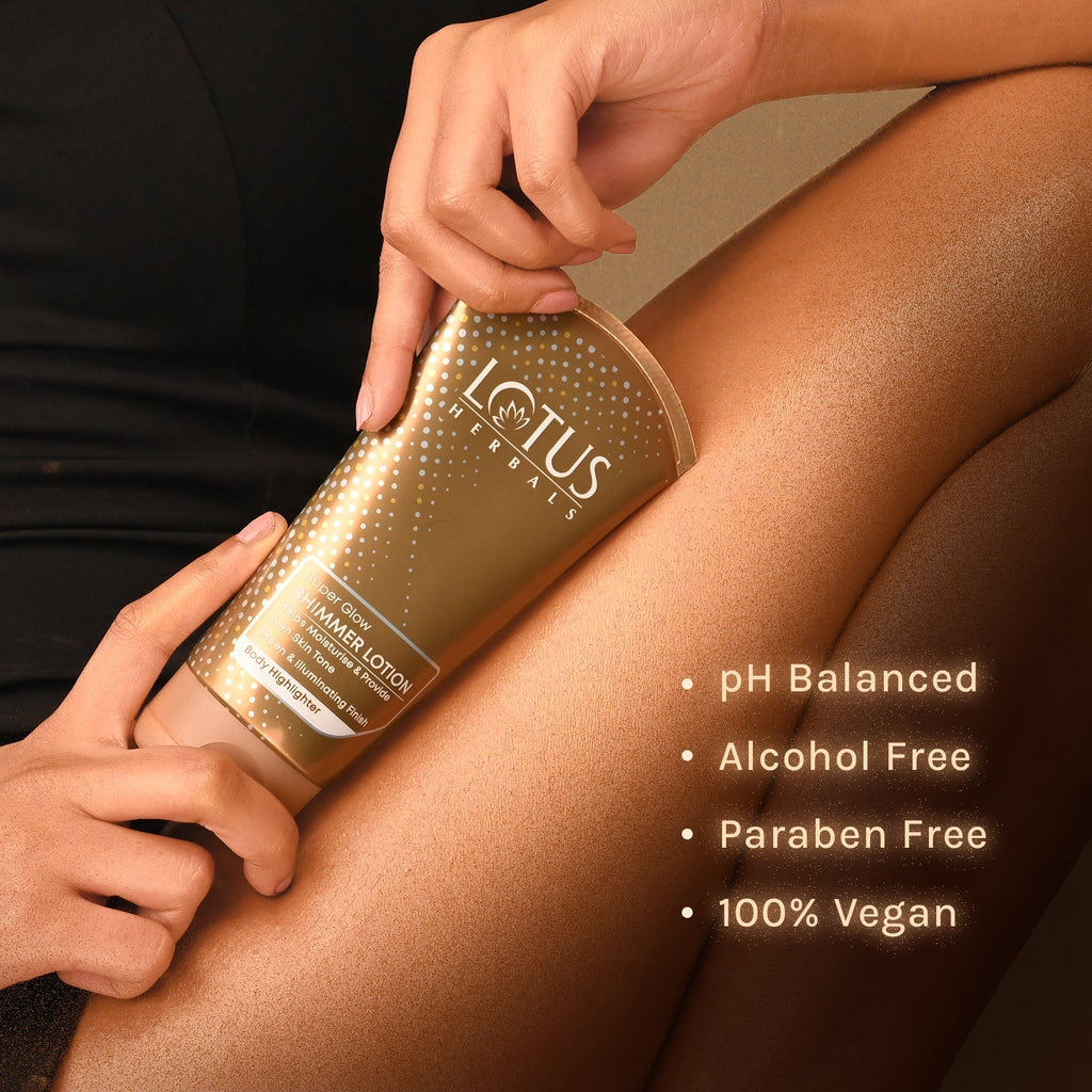 Lotus Herbals Super Glow Shimmer Lotion - 150 ml