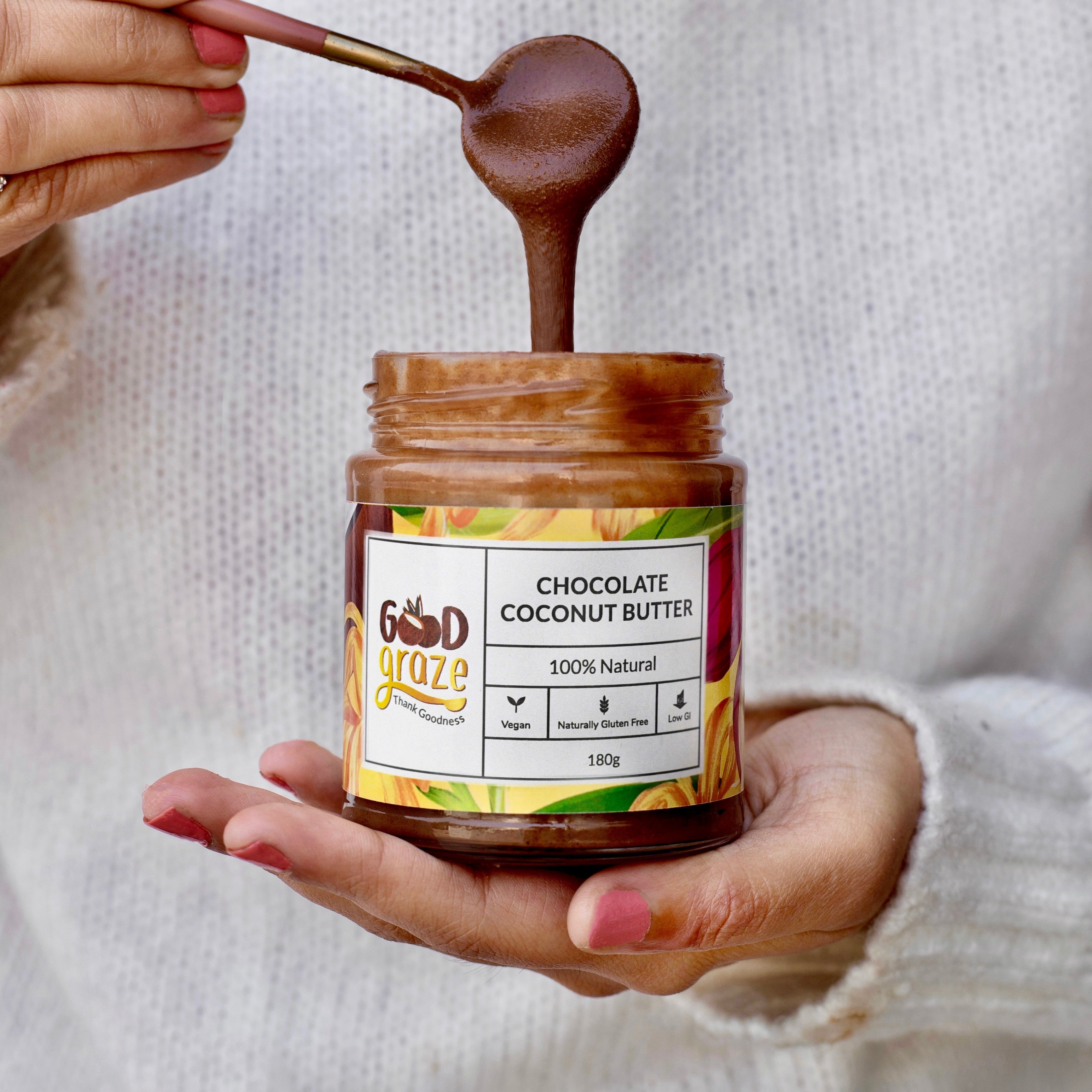 Good Graze Chocolate Coconut Butter - 180gms