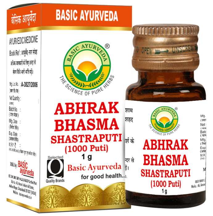 Basic Ayurveda Abhrak Bhasma Shastraputi
