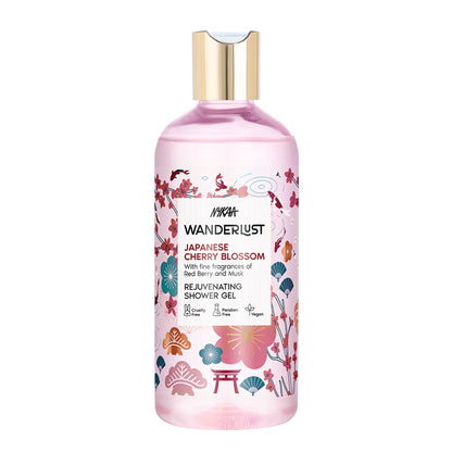 Wanderlust Shower Gels - Japanese Cherry Blossom