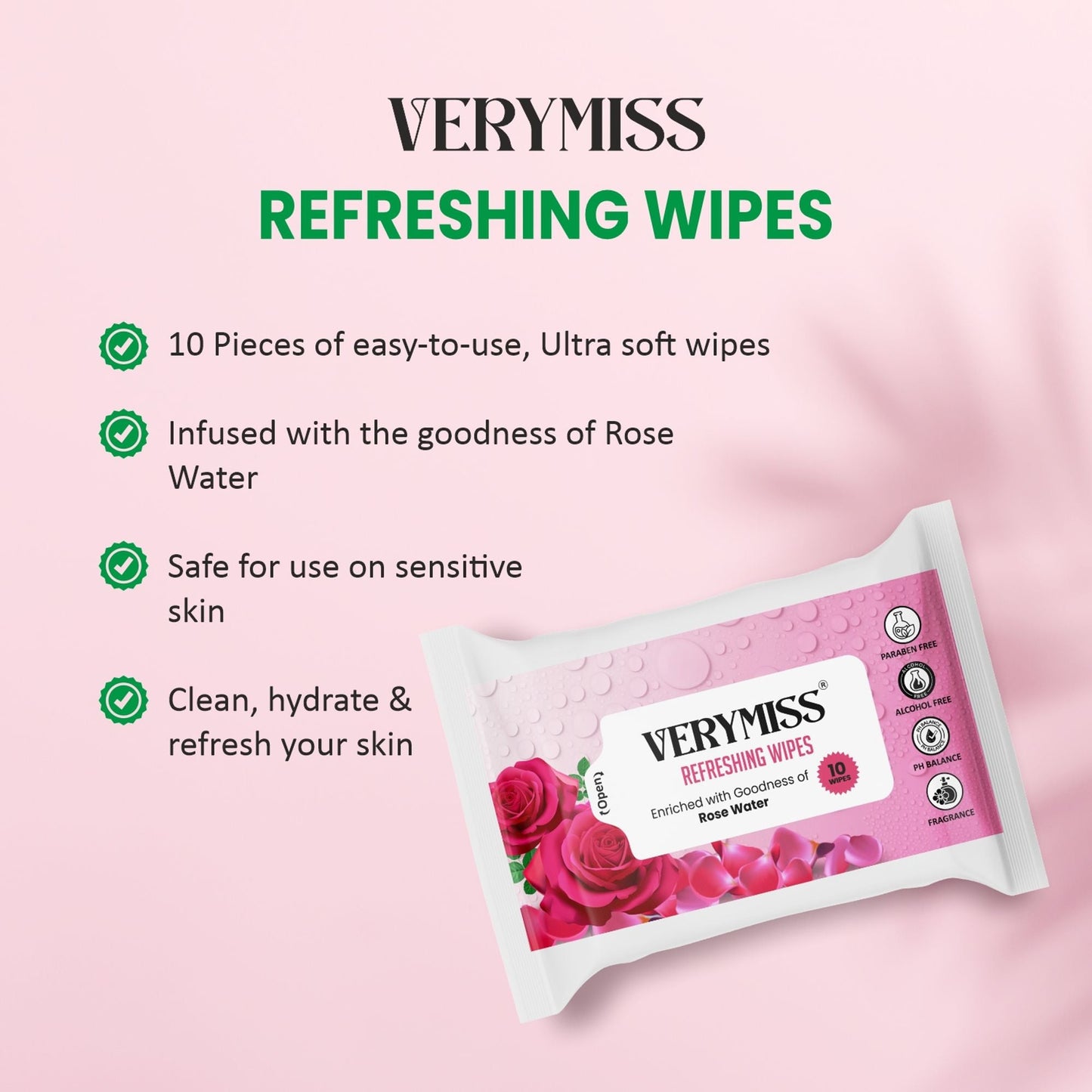 VERYMISS Ultimate Makeup Combo - 3 + Free Makeup Pouch