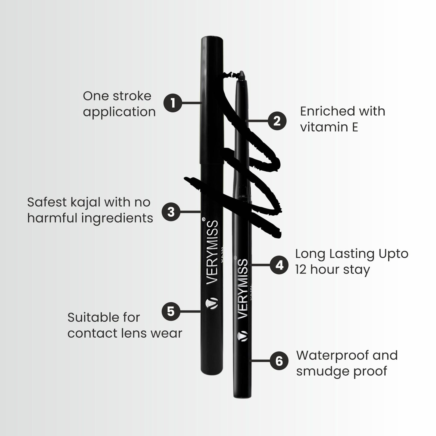 VERYMISS Ultimate Makeup Combo - 3 + Free Makeup Pouch