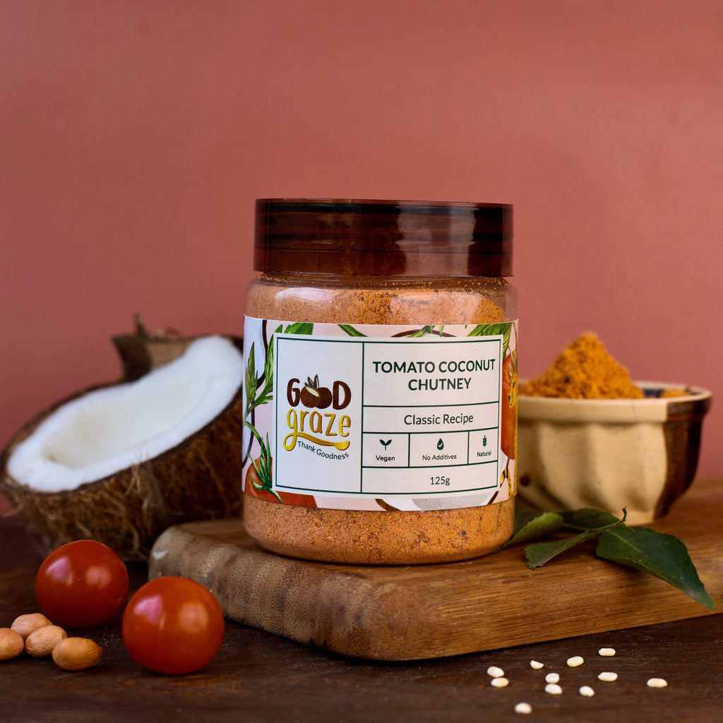 Good Graze Tomato Coconut Chutney Powder - 125gms