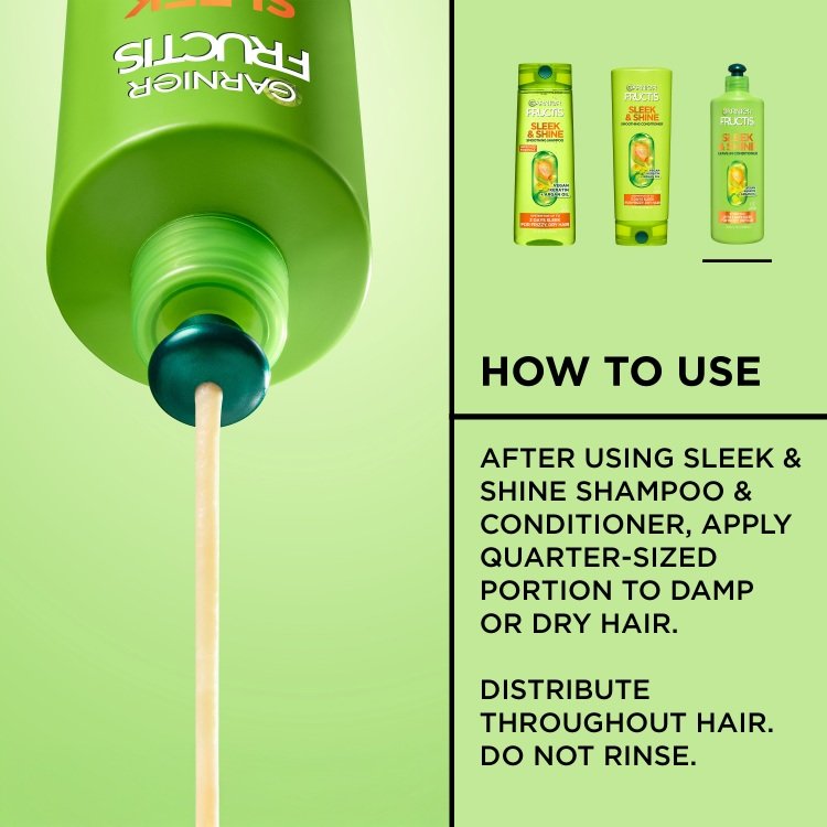 Garnier Fructis Sleek & Shine Intense Smooth Leave-In Conditioner
