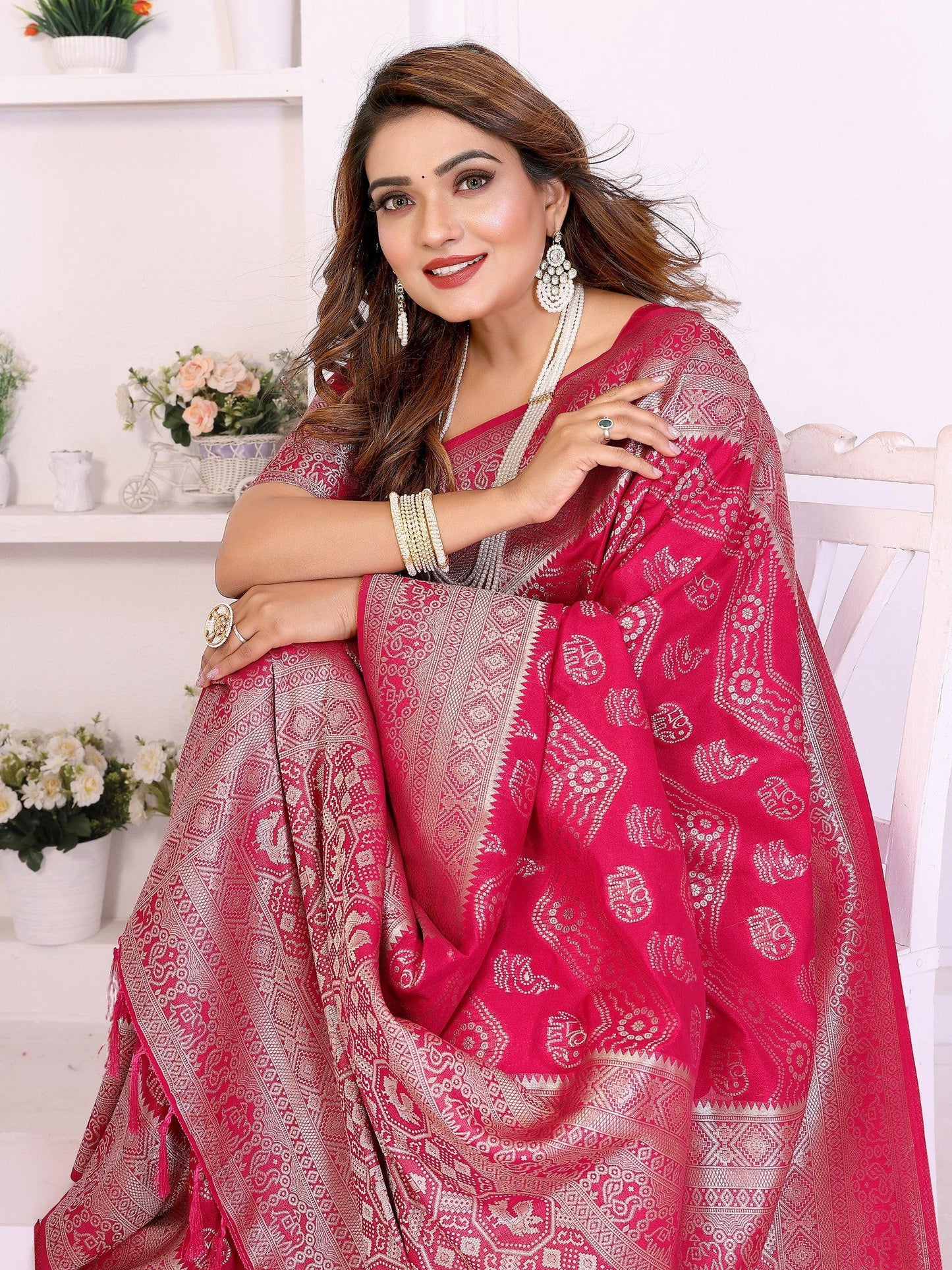 Anaita Premium Georgette Silk Saree