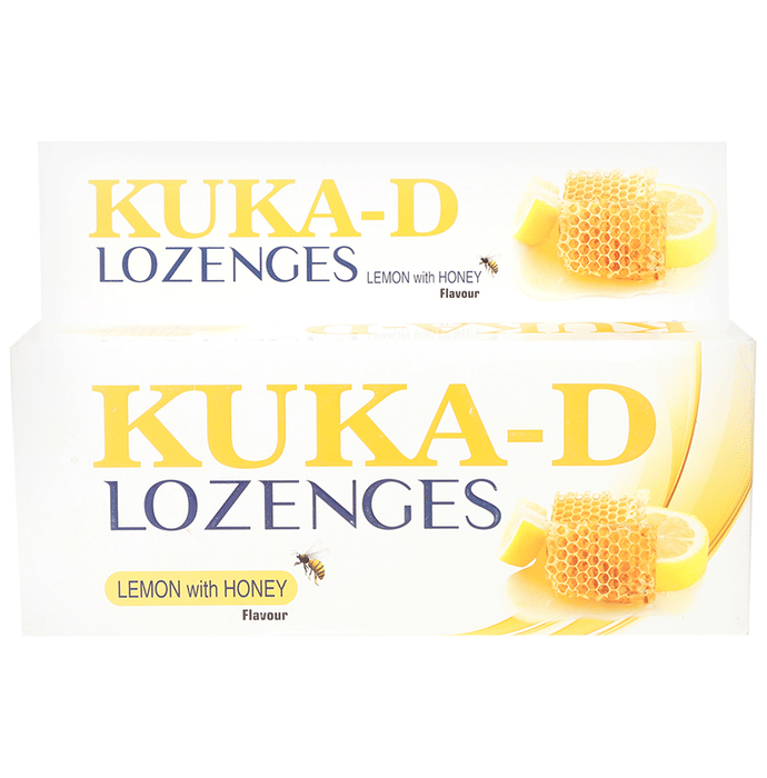 Multani Kuka-D Cough Lozenges Lemon with Honey
