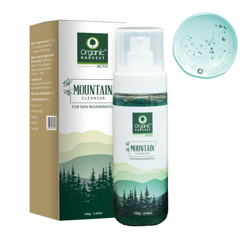Organic Harvest Mountain Cleanser For Skin Regeneration - 100 gms