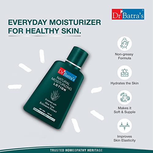 Dr Batra's Natural Moisturizing Lotion Enriched With Echinacea & Aloe Vera