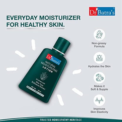 Dr Batra's Natural Moisturizing Lotion Enriched With Echinacea & Aloe Vera