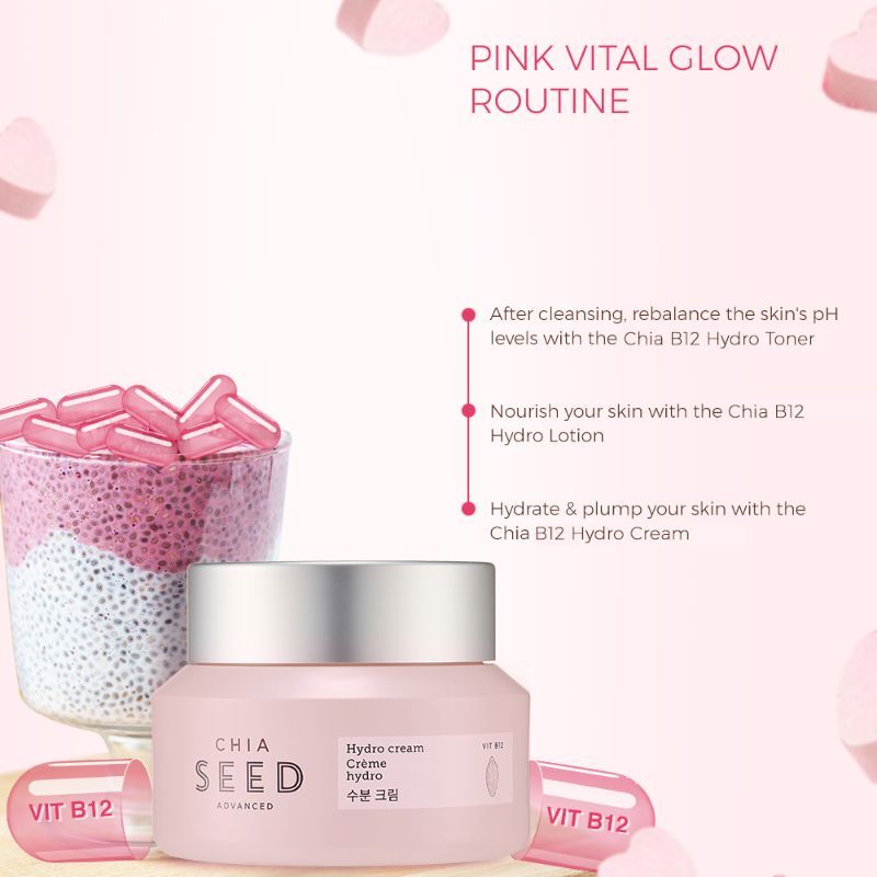 The Face Shop Chia Seed Hydro Cream -50 ml