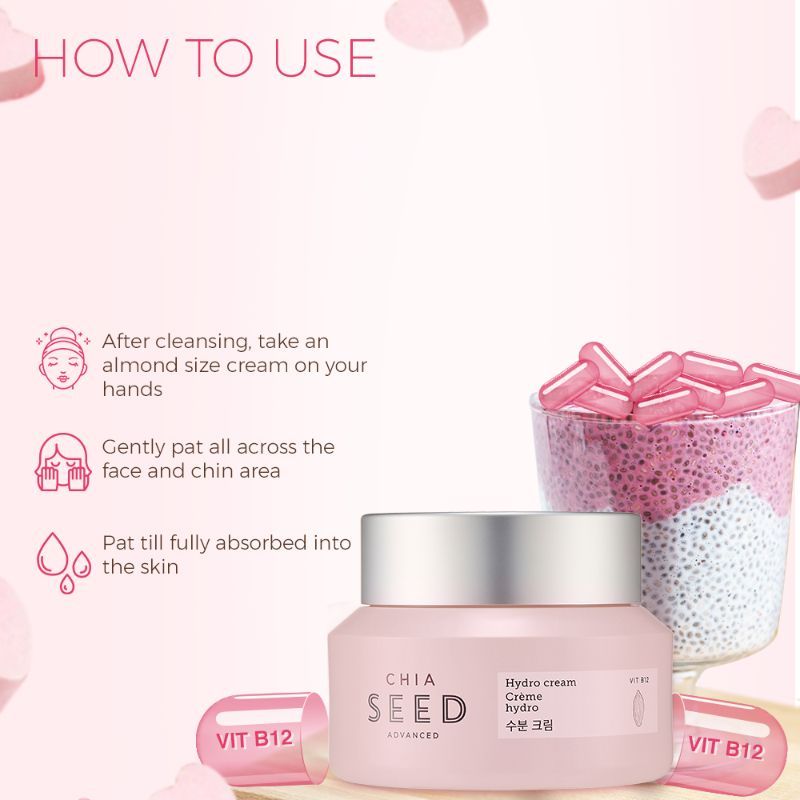 The Face Shop Chia Seed Hydro Cream -50 ml