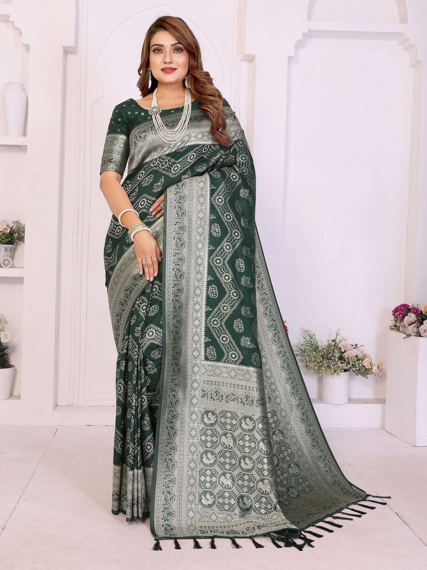 Anaita Premium Georgette Silk Saree