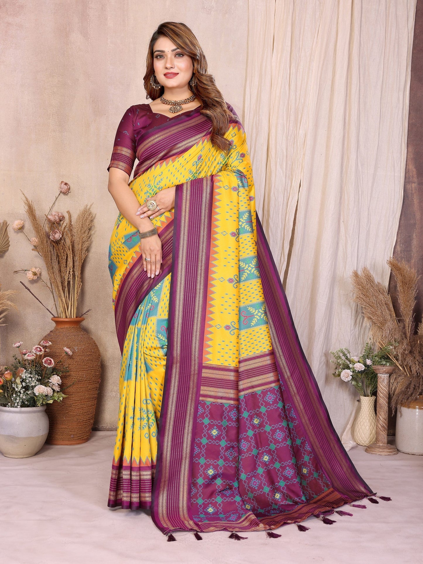 Anaita Premium South Soft Silk Saree