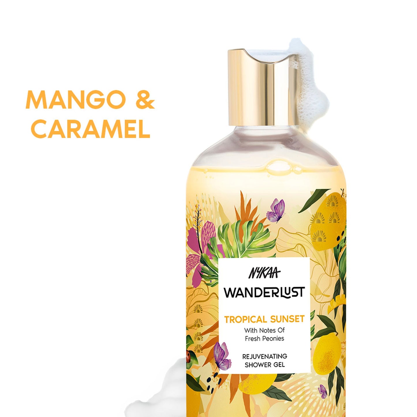 Wanderlust Shower Gels - Tropical Thai Sunset