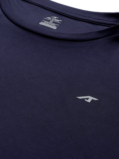Alcis Anti Static Applique Slim Fit Running T-shirt