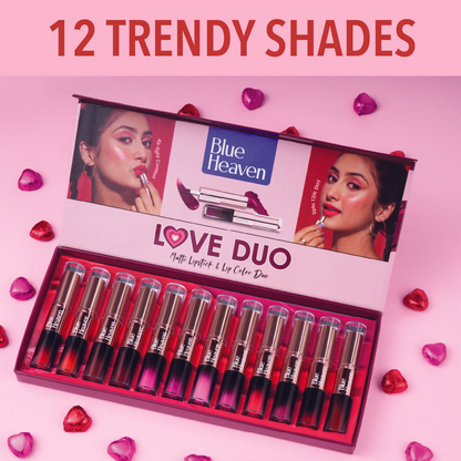 Blue Heaven Love Duo 2 In 1 Dual Sided Lipstick - 03