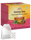 Baps Amrut Green Tea With Mind Relaxation Herbs - 10 bags
