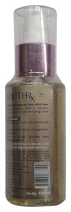 Lotus Herbals Youth RX PH Balancing Multi Active Toner - 100 ml
