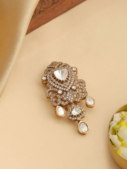 Ruby Raang Shahi Knot Pin