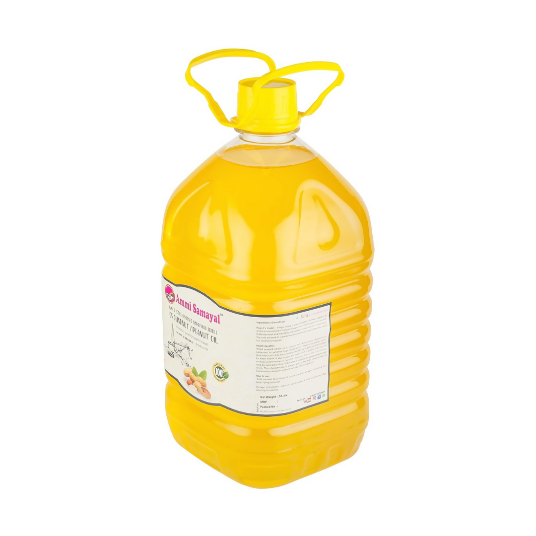 Ammi Samayal Wood Pressed Groundnut Oil