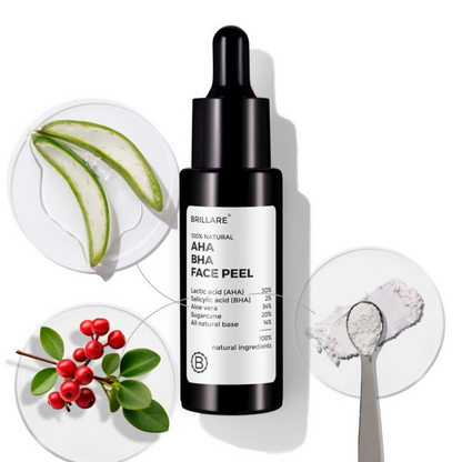 Brillare AHA BHA Exfoliating Face Peeling Solution
