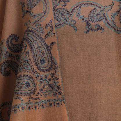 Nizalia Handmade Sozni Work Pashmina