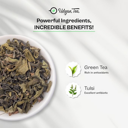 Udyan Tea Tulsi Therapy Green Tea
