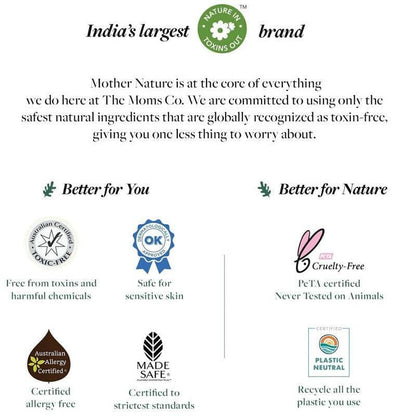 The Moms Co Natural Baby Lotion, Nourishing Shea Butter & Avocado Oil to Deeply Moisturize the Skin