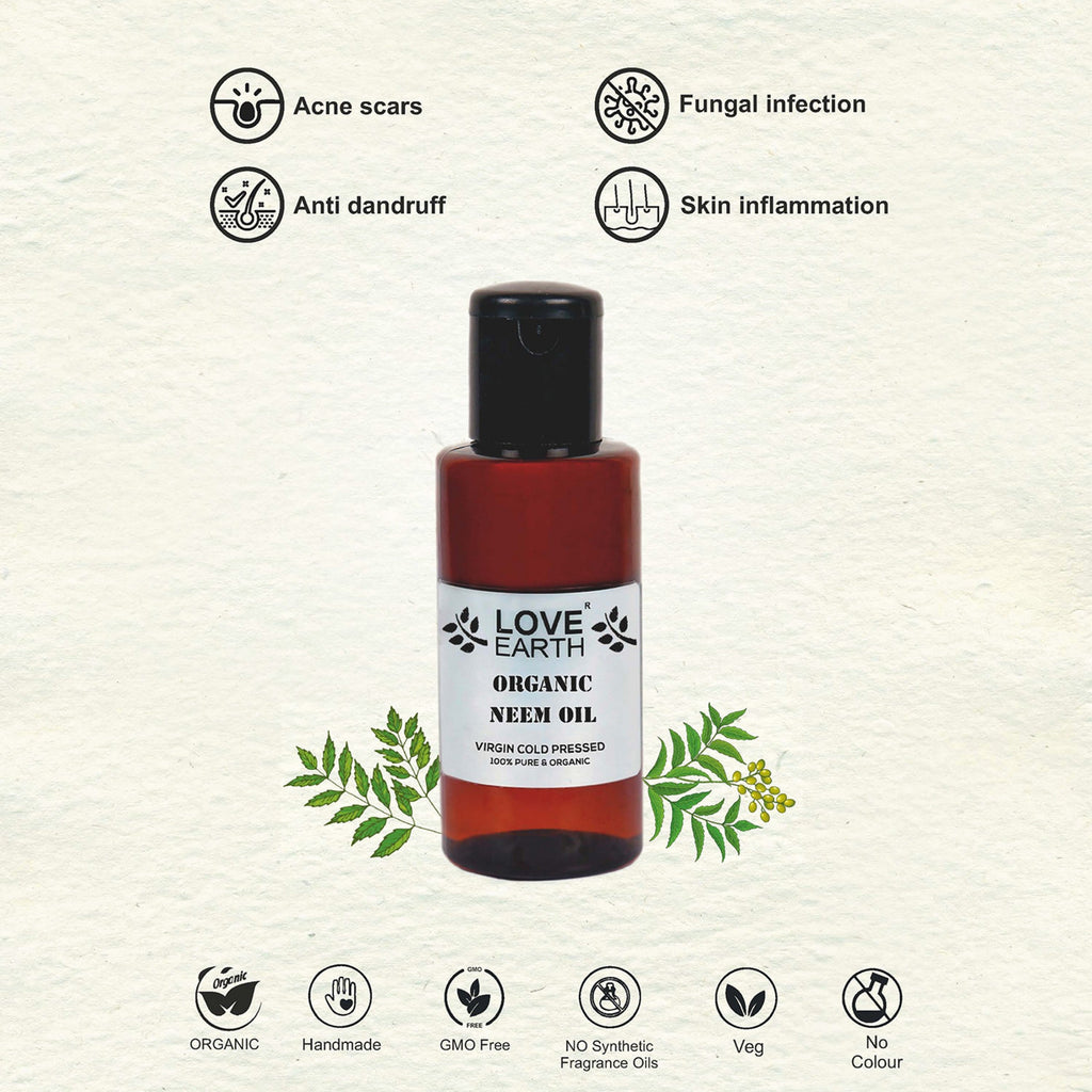 Love Earth Organic Neem Oil - 100 ml