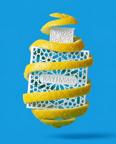 RAYHAAN AZUL Eau de Parfum-Luxury Perfume, Geometric Islamic Pattern Design