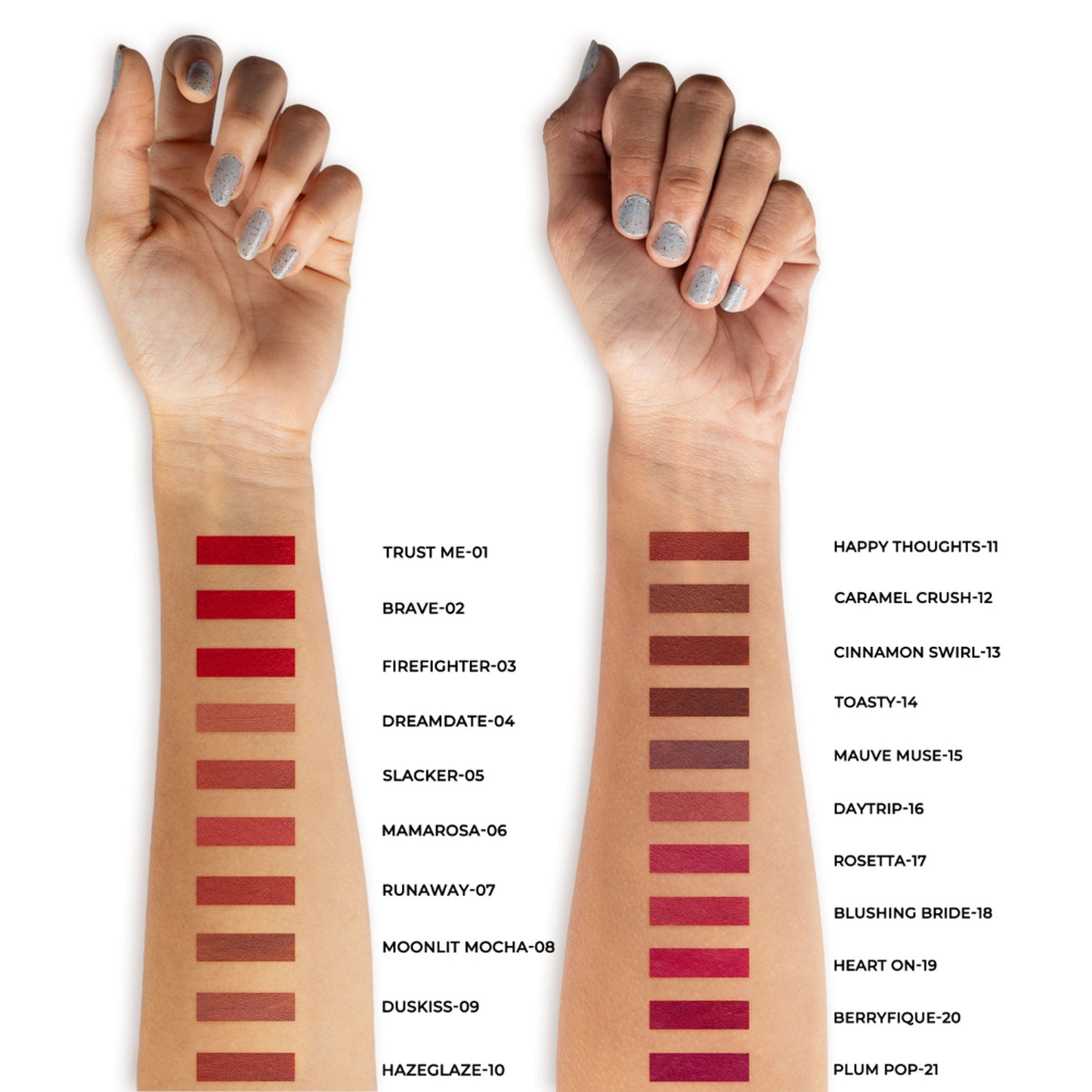 Miss Claire Dewy Matte Lip Combo Set - Signature