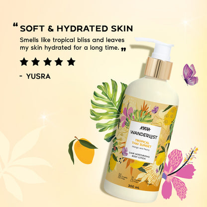 Wanderlust Moisturizing Body Lotion - Tropical Thai Sunset