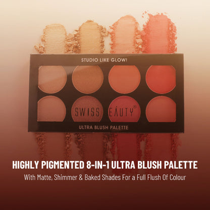 Swiss Beauty Ultra Blush Palette - Shade 05