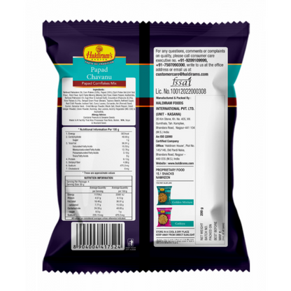 Haldiram's Papad Chavanu