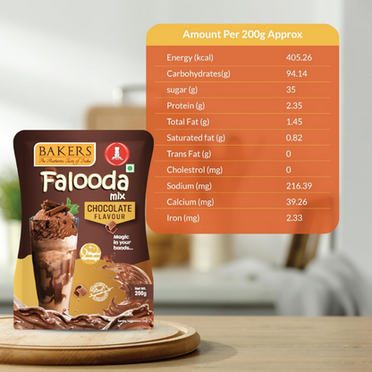 BAKERS Chocolate Flavored Falooda Mix